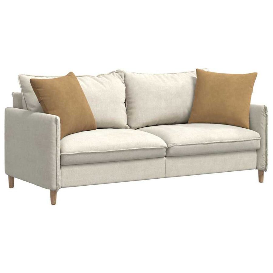 Sofa Kussens 2 pcs Bruin 50 x 50 cm Katoen Stof