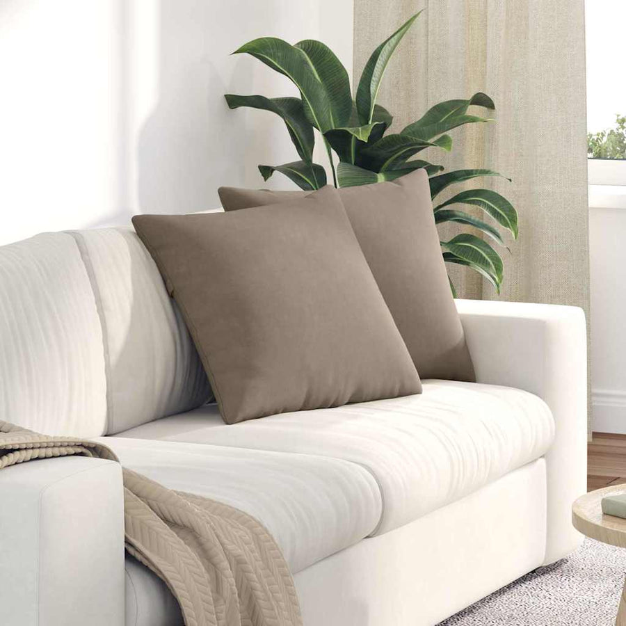 Sofa kussens Taupe Stof