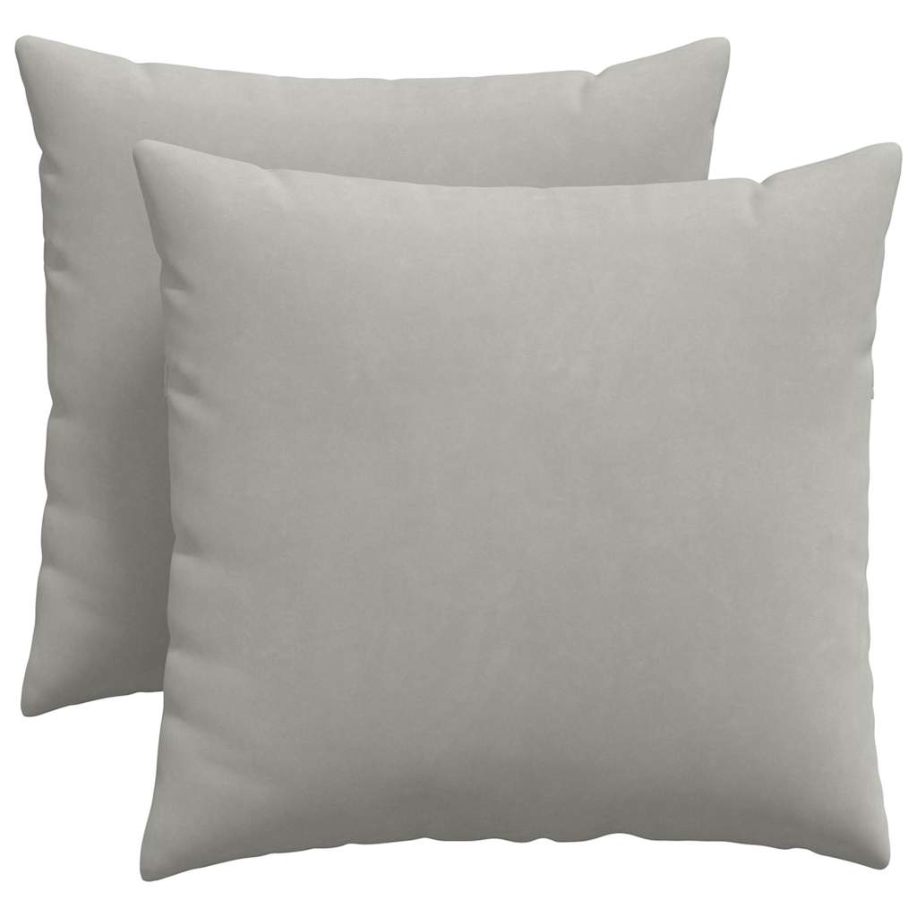 Sofa kussens Lichtgrijs Stof