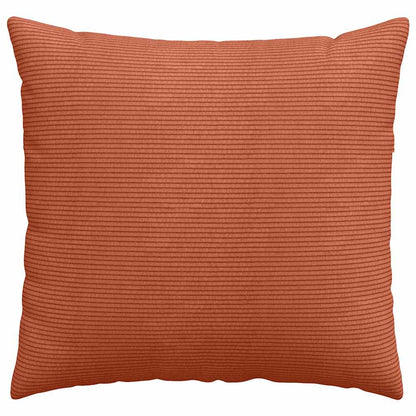 Sofa Kussens 2 pcs Rood-oranje 50 x 50 cm Katoen Stof