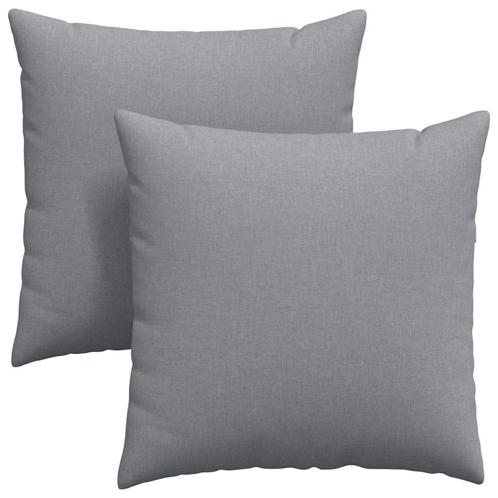 Sofa Kussens Lichtgrijs Stof
