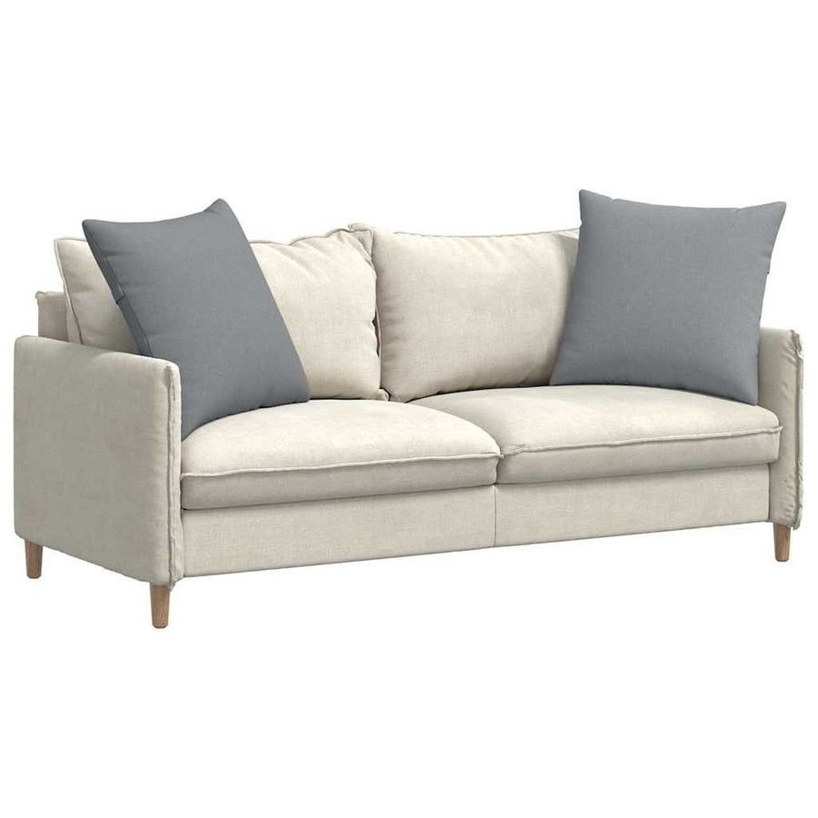 Sofa Kussens Lichtgrijs Stof
