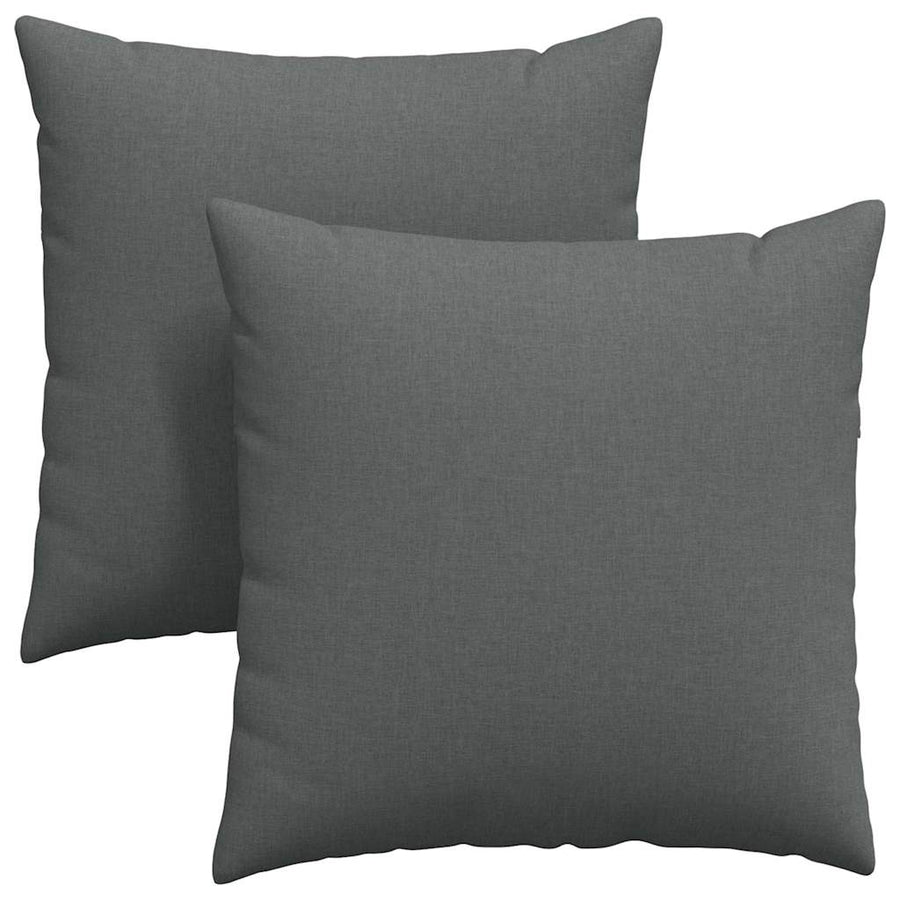 Sofa Kussens Donkergrijs Stof