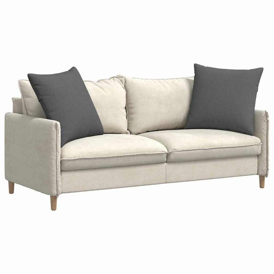 Sofa Kussens Donkergrijs Stof
