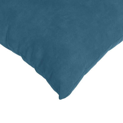 Sofa Kussens 2 pcs Blauw 60 x 60 cm Katoen Stof