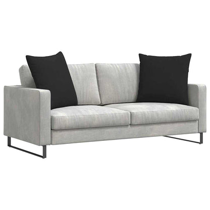 Sofa kussens Zwart Stof