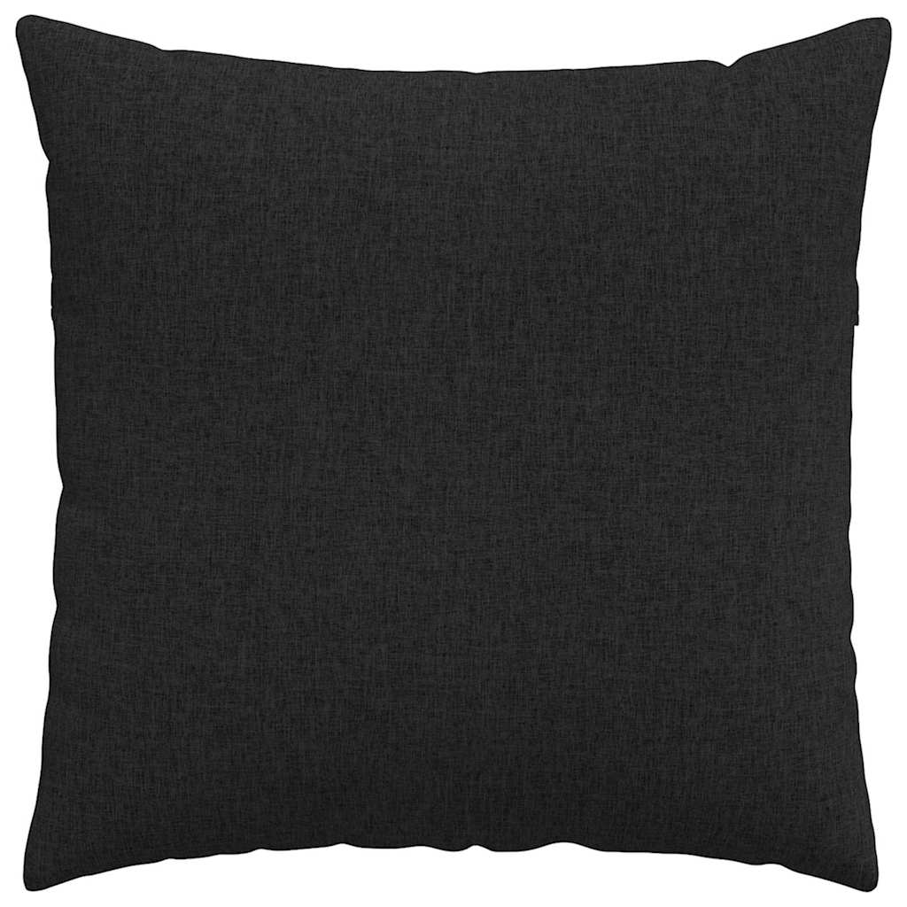 Sofa Kussens Zwart Stof