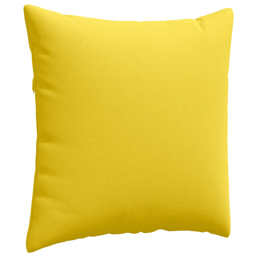 Sofa Kussens Lichtgeel Stof