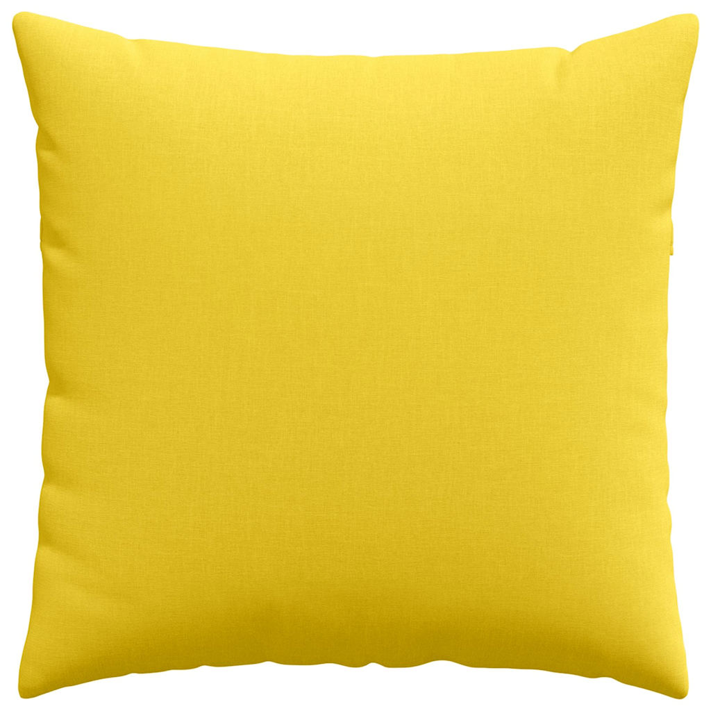 Sofa Kussens Lichtgeel Stof