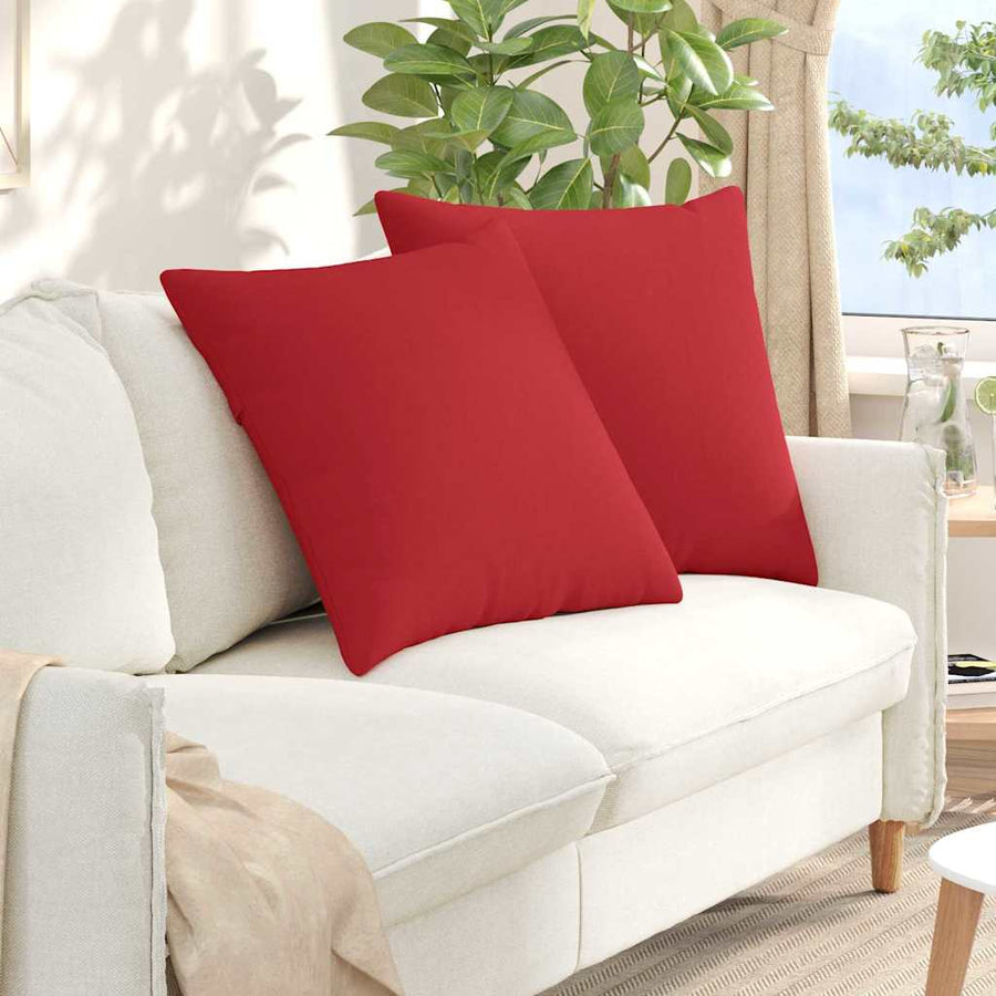 Sofa Kussens Rood Stof