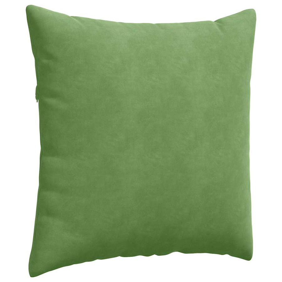 Sofa Kussens 2 Stuks Cordstof Lichtgroen 80 x 80 cm