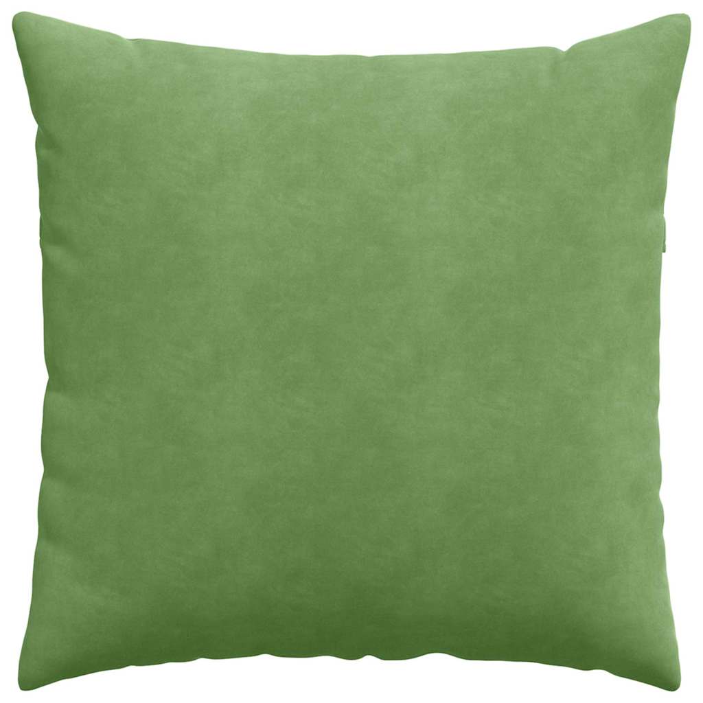 Sofa Kussens 2 Stuks Cordstof Lichtgroen 80 x 80 cm