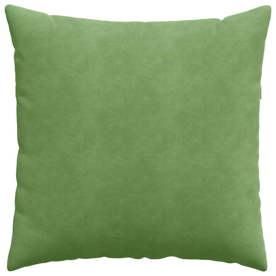 Sofa Kussens 2 Stuks Cordstof Lichtgroen 80 x 80 cm