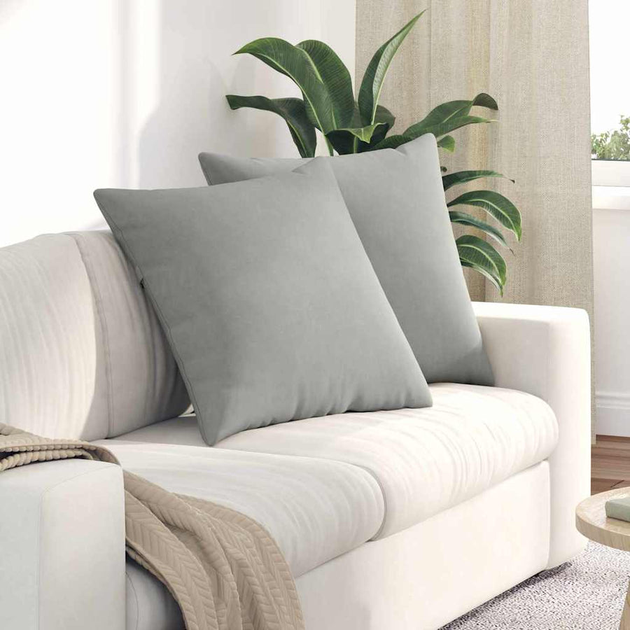 Sofa kussens Lichtgrijs Stof
