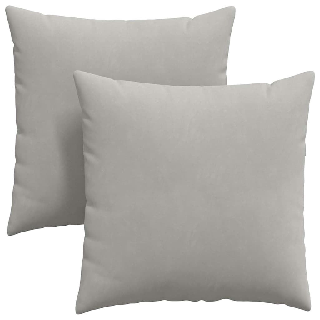Sofa kussens Lichtgrijs Stof