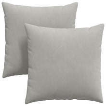 Sofa kussens Lichtgrijs Stof