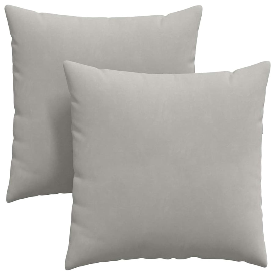 Sofa kussens Lichtgrijs Stof