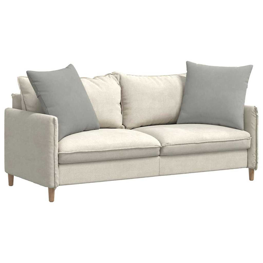 Sofa kussens Lichtgrijs Stof