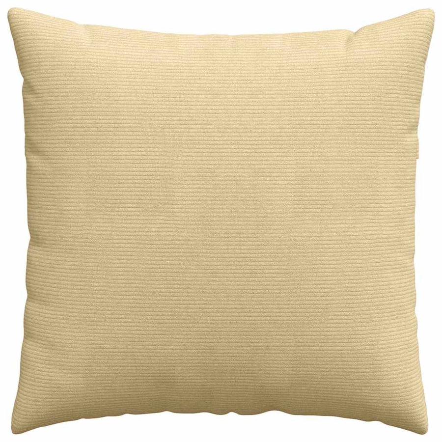 Sofa Kussens 2 pcs Grijs groen 80 x 80 cm Katoen Stof