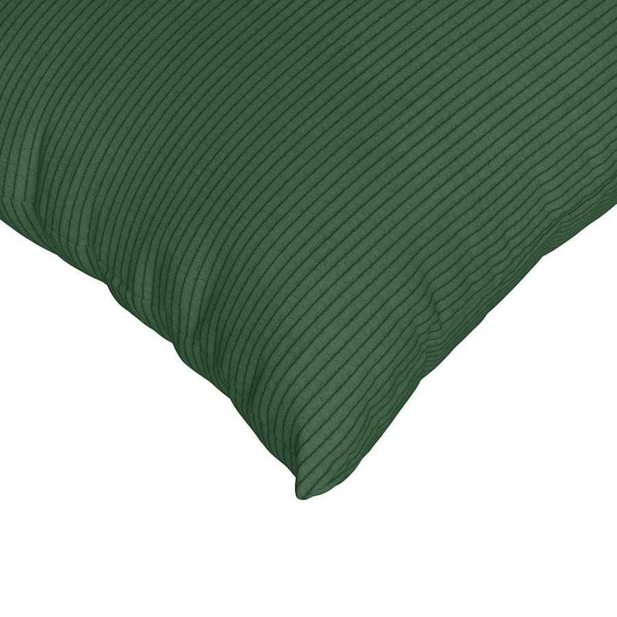Sofa Kussens 2 pcs Donkergroen 80 x 80 cm Katoen Stof
