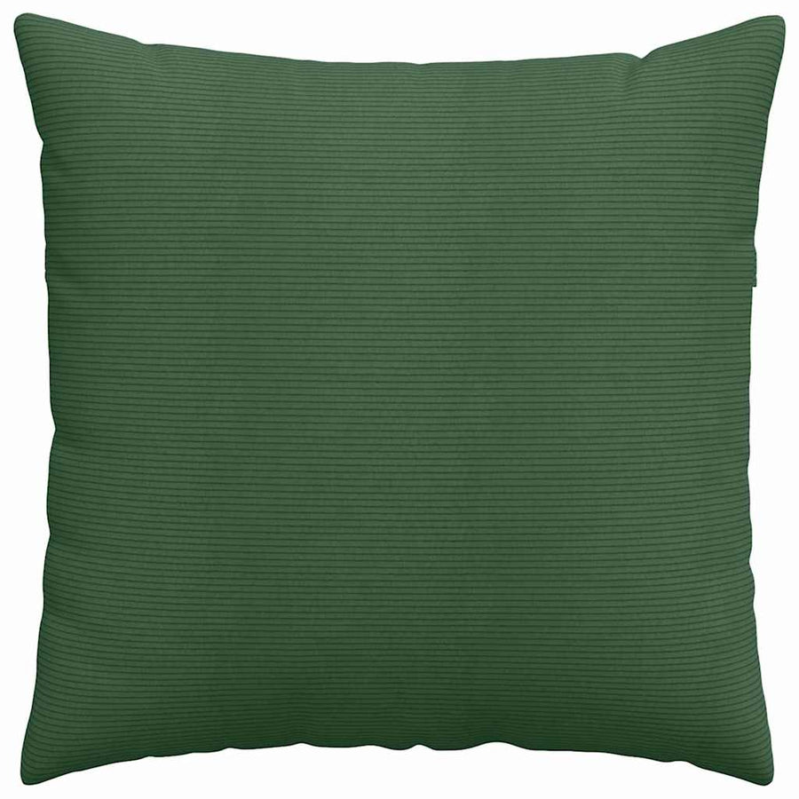 Sofa Kussens 2 pcs Donkergroen 80 x 80 cm Katoen Stof