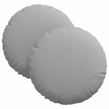 Zitkussens 2 pcs Wolkengrijs Ø30 x 13 cm Stof