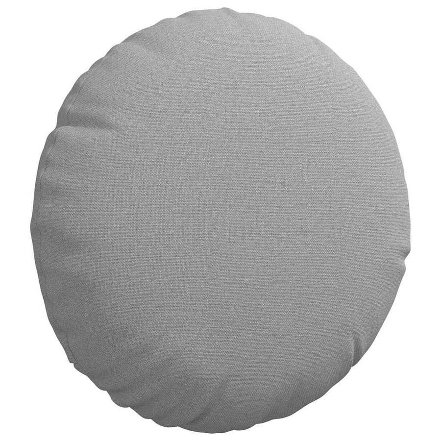 Zitkussens 2 pcs Wolkengrijs Ø30 x 13 cm Stof