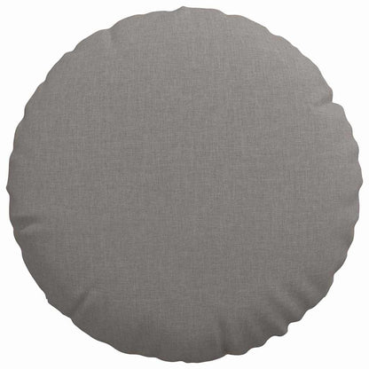 Zitkussens 2 pcs Taupe Ø40 x 13 cm Stof