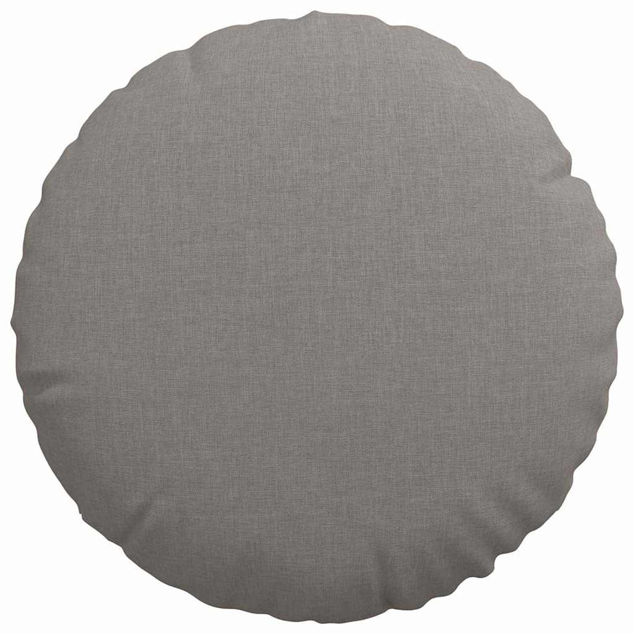 Zitkussens 2 pcs Taupe Ø40 x 13 cm Stof