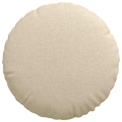 Zitkussens 2 pcs Crème Ø40 x 13 cm Stof