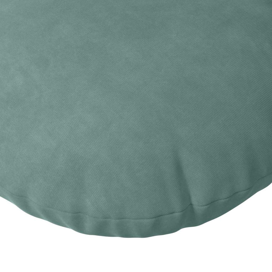 Zitkussens 2 pcs Zeegroen Ø 40 x 13 cm Fluweel