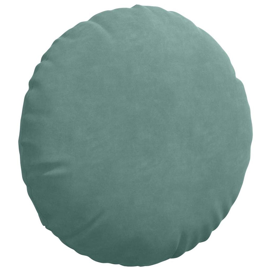 Zitkussens 2 pcs Zeegroen Ø 40 x 13 cm Fluweel