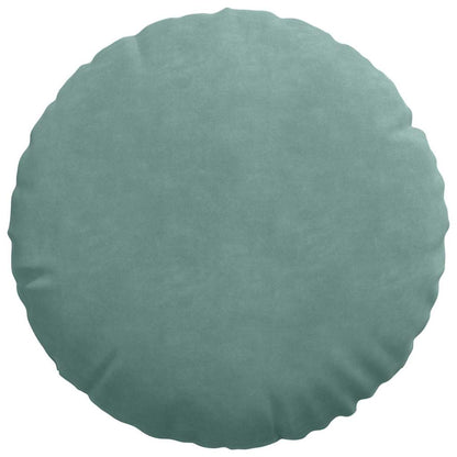 Zitkussens 2 pcs Zeegroen Ø 40 x 13 cm Fluweel
