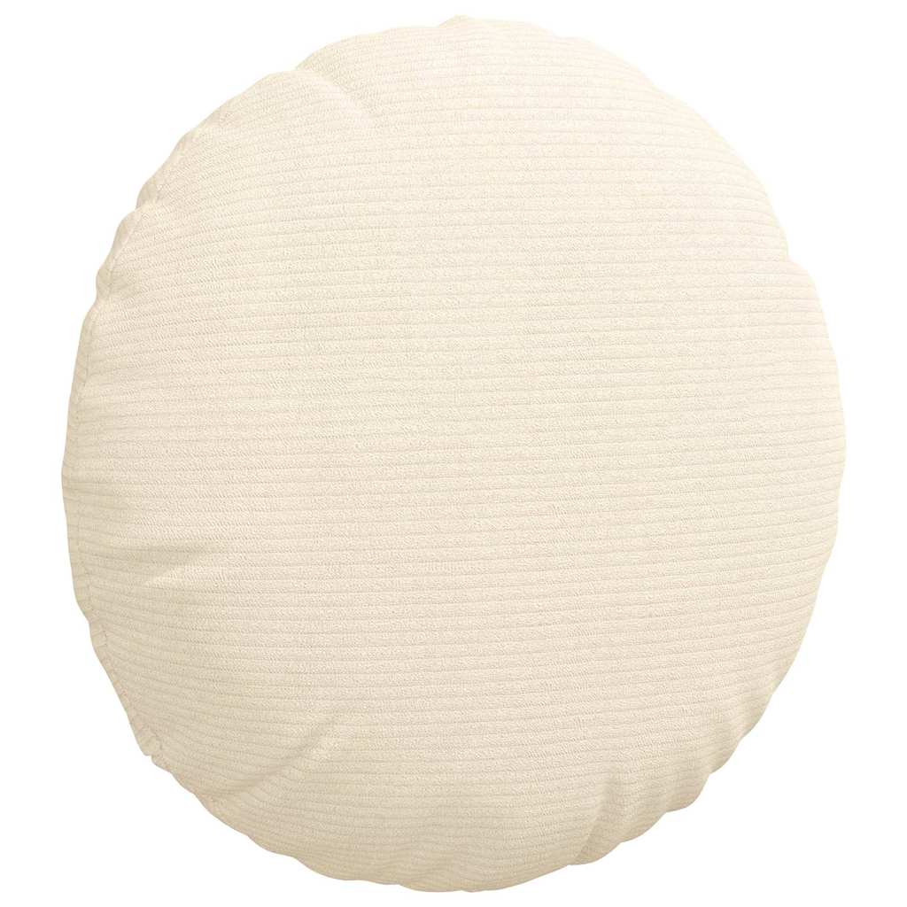Zitkussens 2 pcs Crème Ø 40 cm Katoen Stof