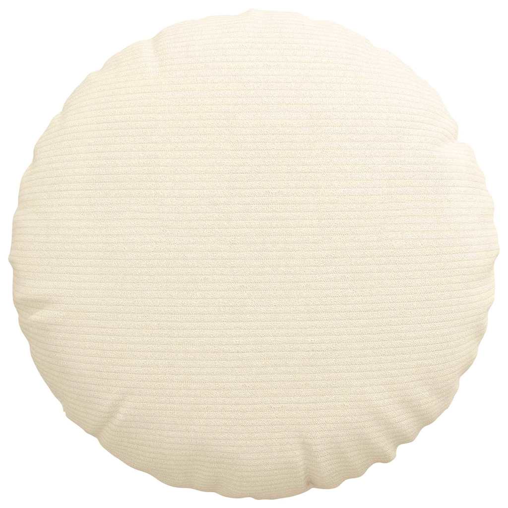 Zitkussens 2 pcs Crème Ø 40 cm Katoen Stof