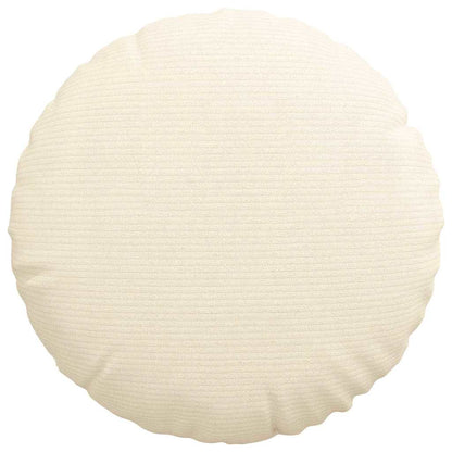 Zitkussens 2 pcs Crème Ø 40 cm Katoen Stof