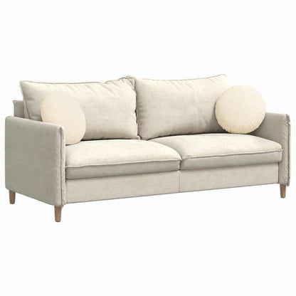 Zitkussens 2 pcs Crème Ø 40 cm Katoen Stof