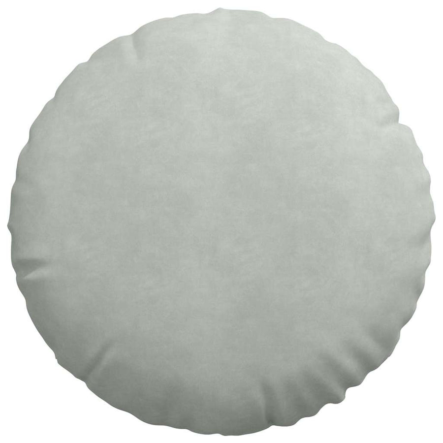 Zitkussens 2 pcs Lichtgrijs Ø 40 x 13 cm Fluweel