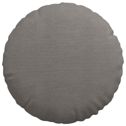 Zitkussens 2 pcs Lichtgrijs Ø 50 cm Katoen Stof