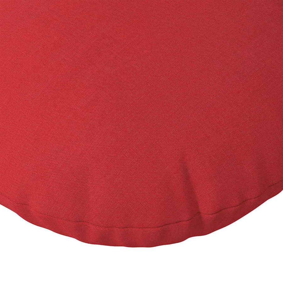 Zitkussens 2 pcs Rood Ø60 x 21 cm Stof