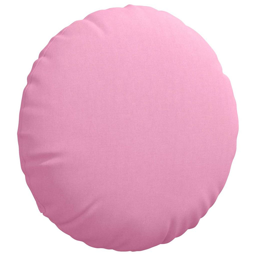 Zitkussens 2 pcs Roze Ø60 x 21 cm Stof