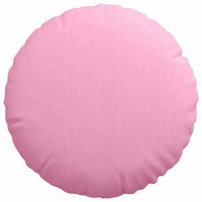 Zitkussens 2 pcs Roze Ø60 x 21 cm Stof