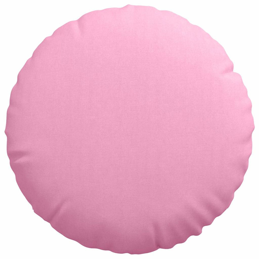 Zitkussens 2 pcs Roze Ø60 x 21 cm Stof