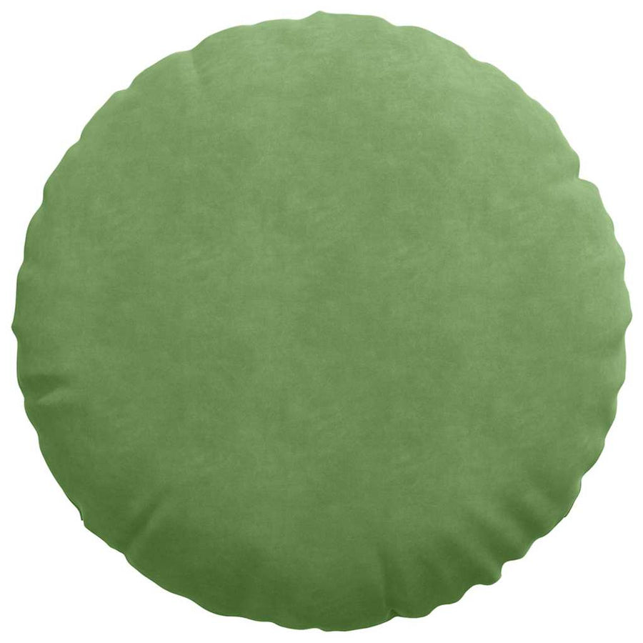 Zitkussens 2 Stuks Ø 40 X 13 Cm Fluweel Ø60 x 21 cm Lichtgroen