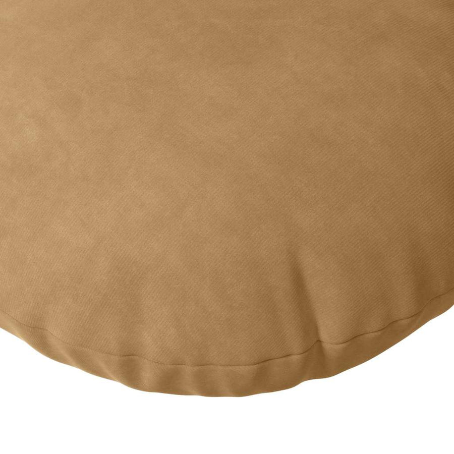 Zitkussens 2 pcs Bruin Ø 40 x 13 cm Fluweel