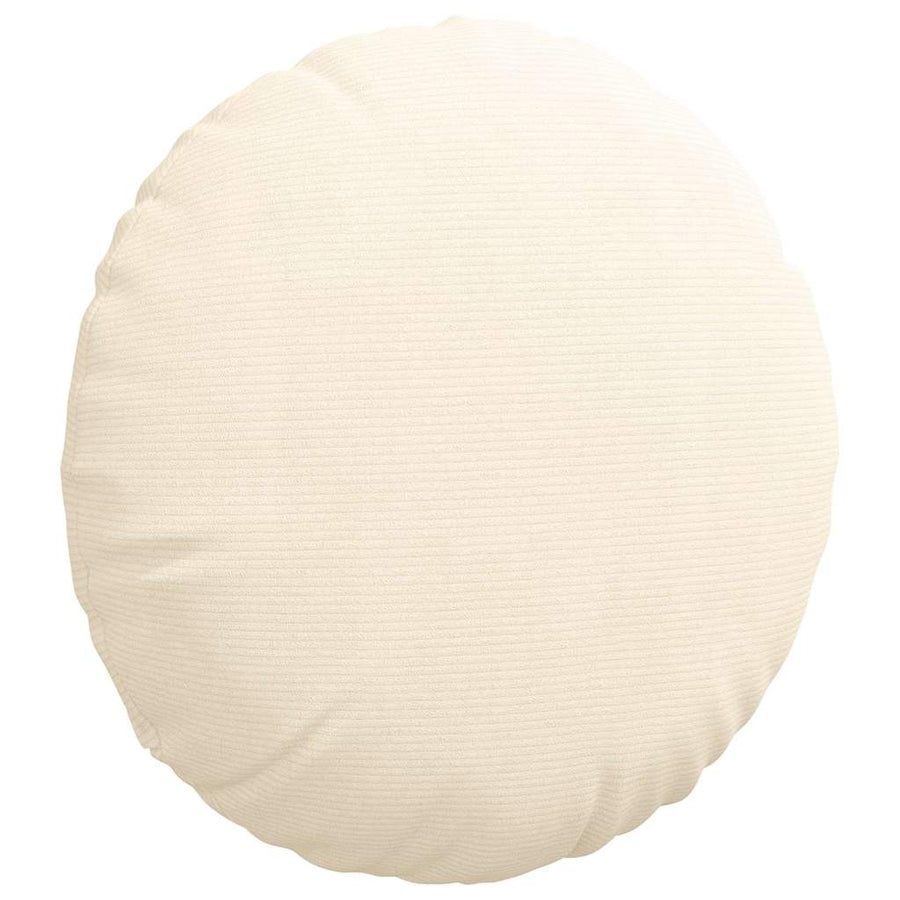 Zitkussens 2 pcs Crème Ø 60 cm Katoen Stof