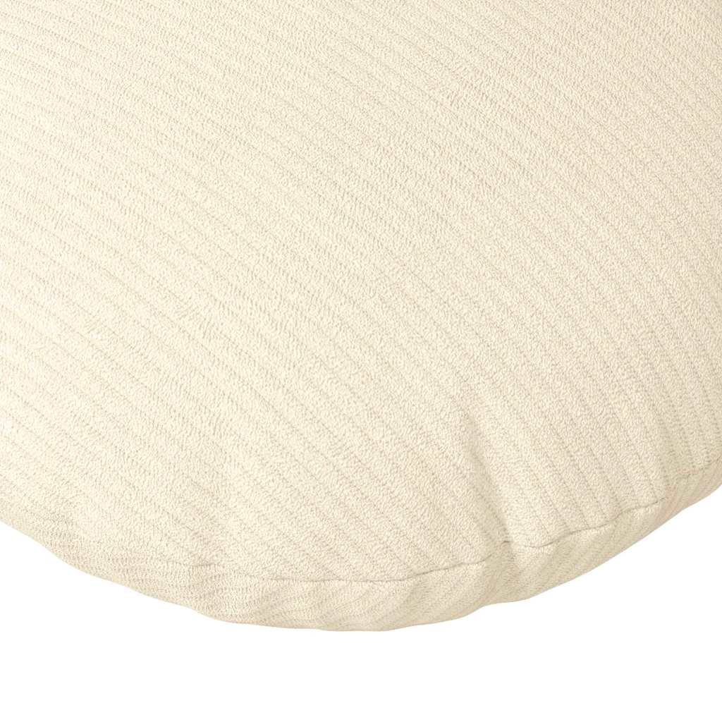 Zitkussens 2 pcs Crème Ø 80 cm Katoen Stof