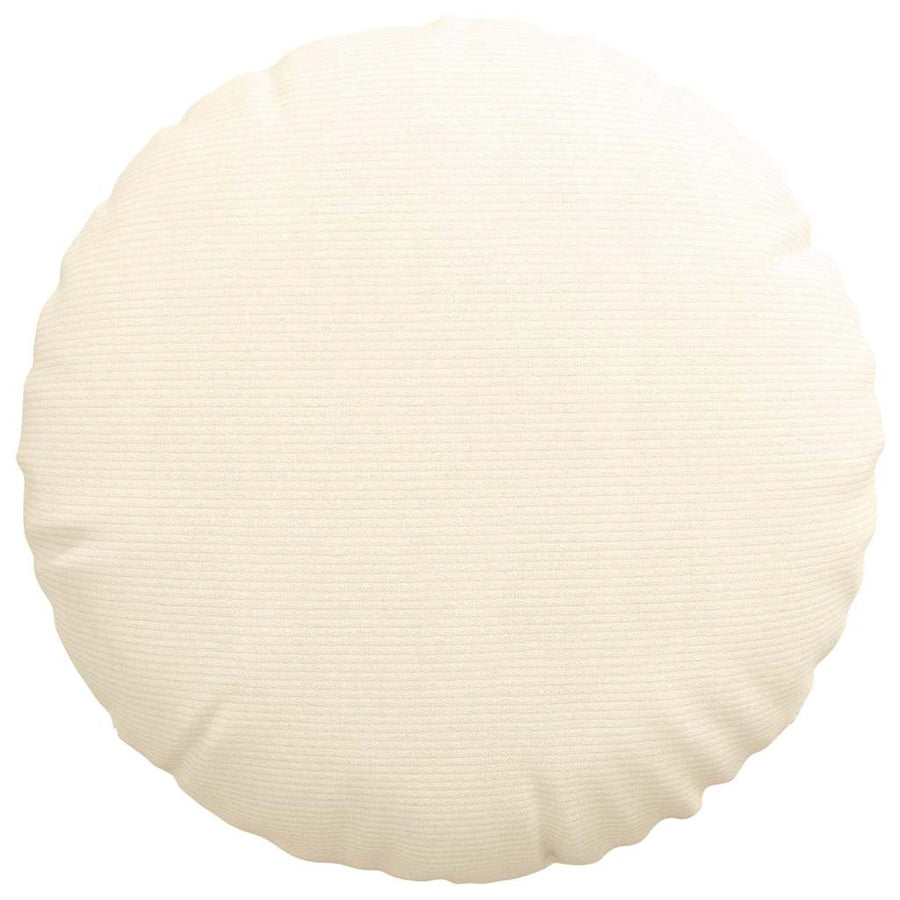 Zitkussens 2 pcs Crème Ø 80 cm Katoen Stof