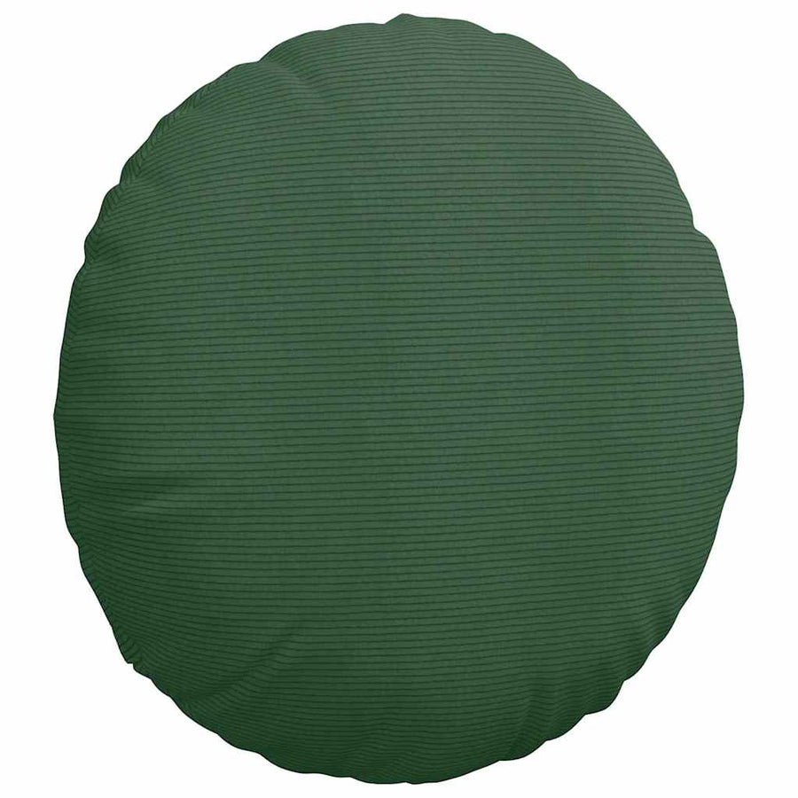 Zitkussens 2 pcs Donkergroen Ø 80 cm Katoen Stof