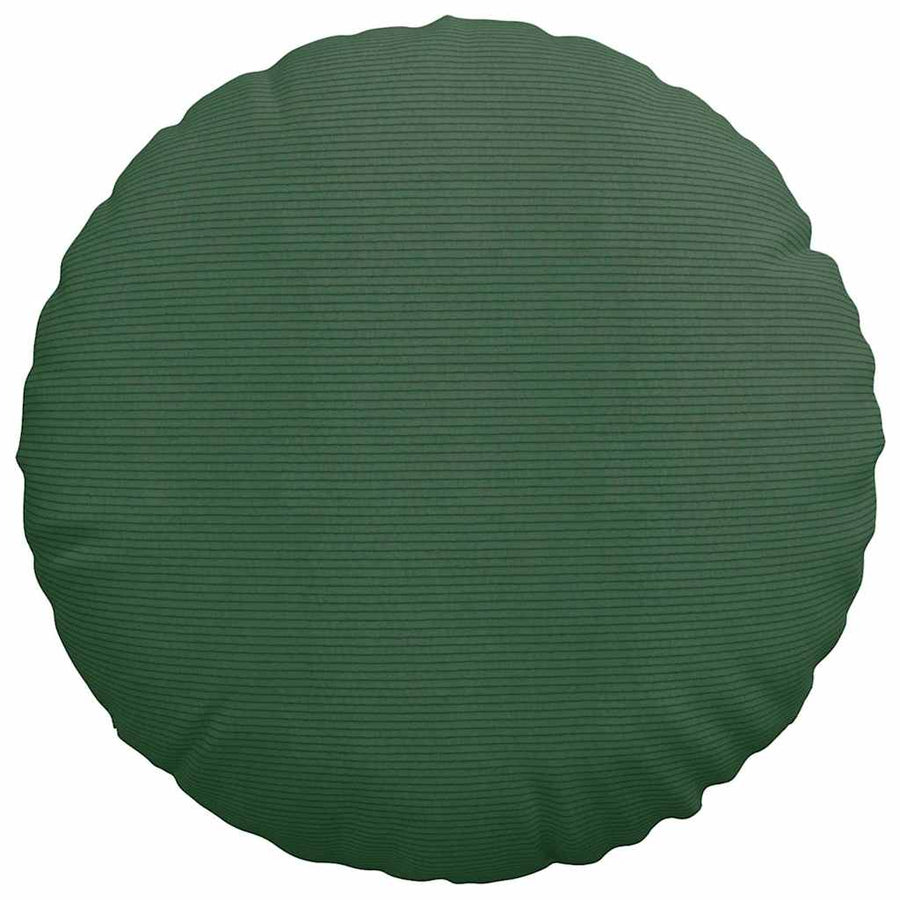 Zitkussens 2 pcs Donkergroen Ø 80 cm Katoen Stof